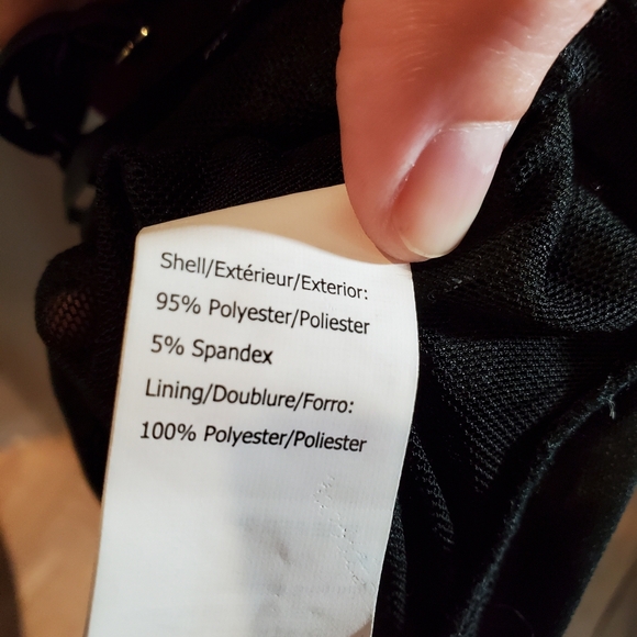 F21 Dark Floral Sheer Corset - Picture 8 of 8